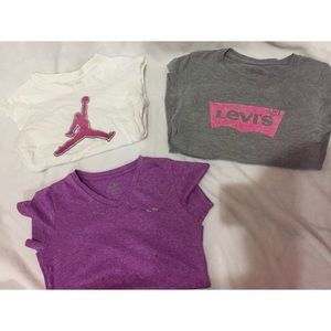 THREE SHIRTS FROM DIFFERENT BRANDS 💜